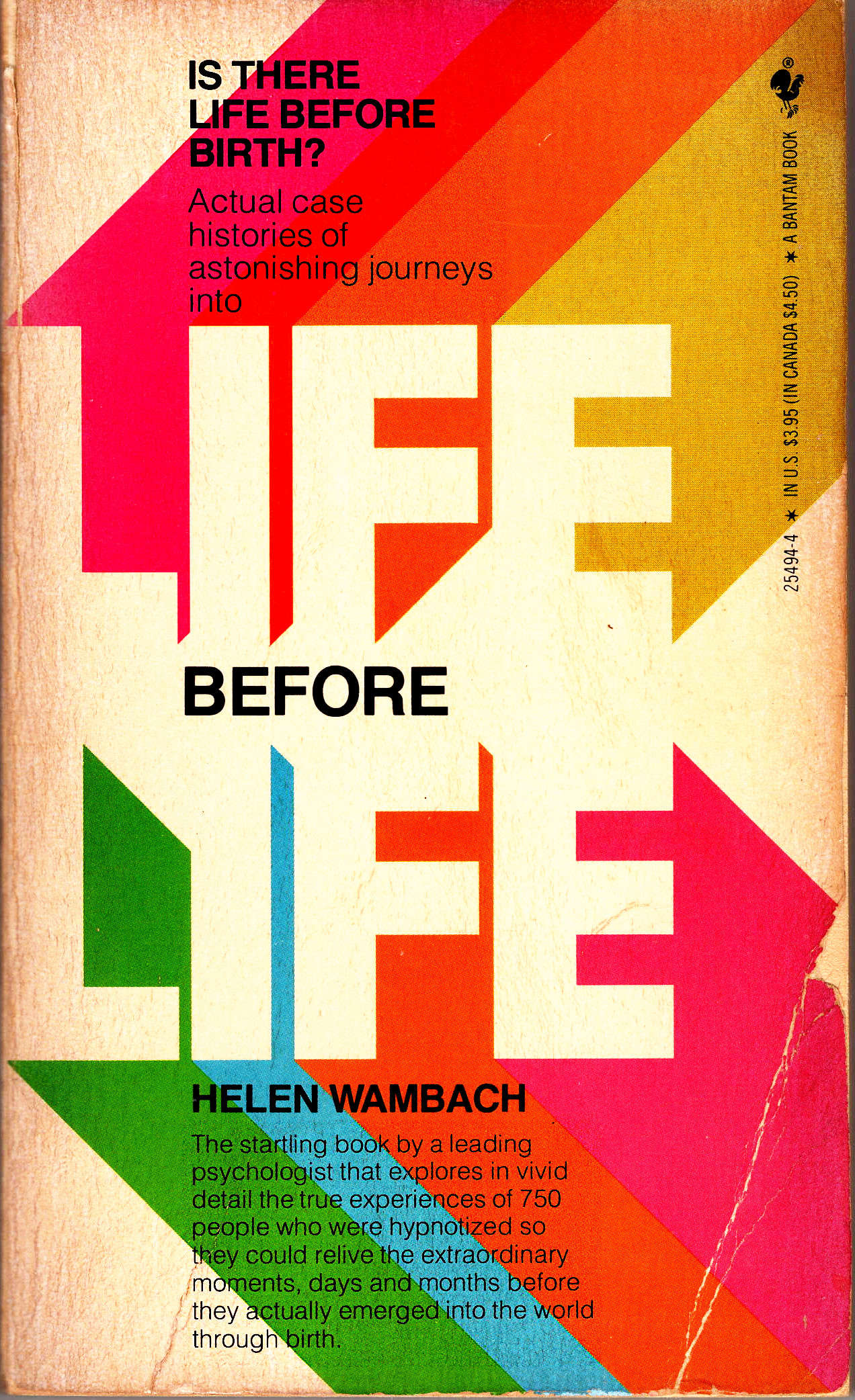 LIFE BEFORE LIFE - by Helen Wambach