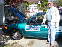 Dennis Klein water test car