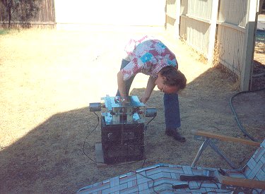 Tesla flying machine backyard test 6-18-1993-08-ss