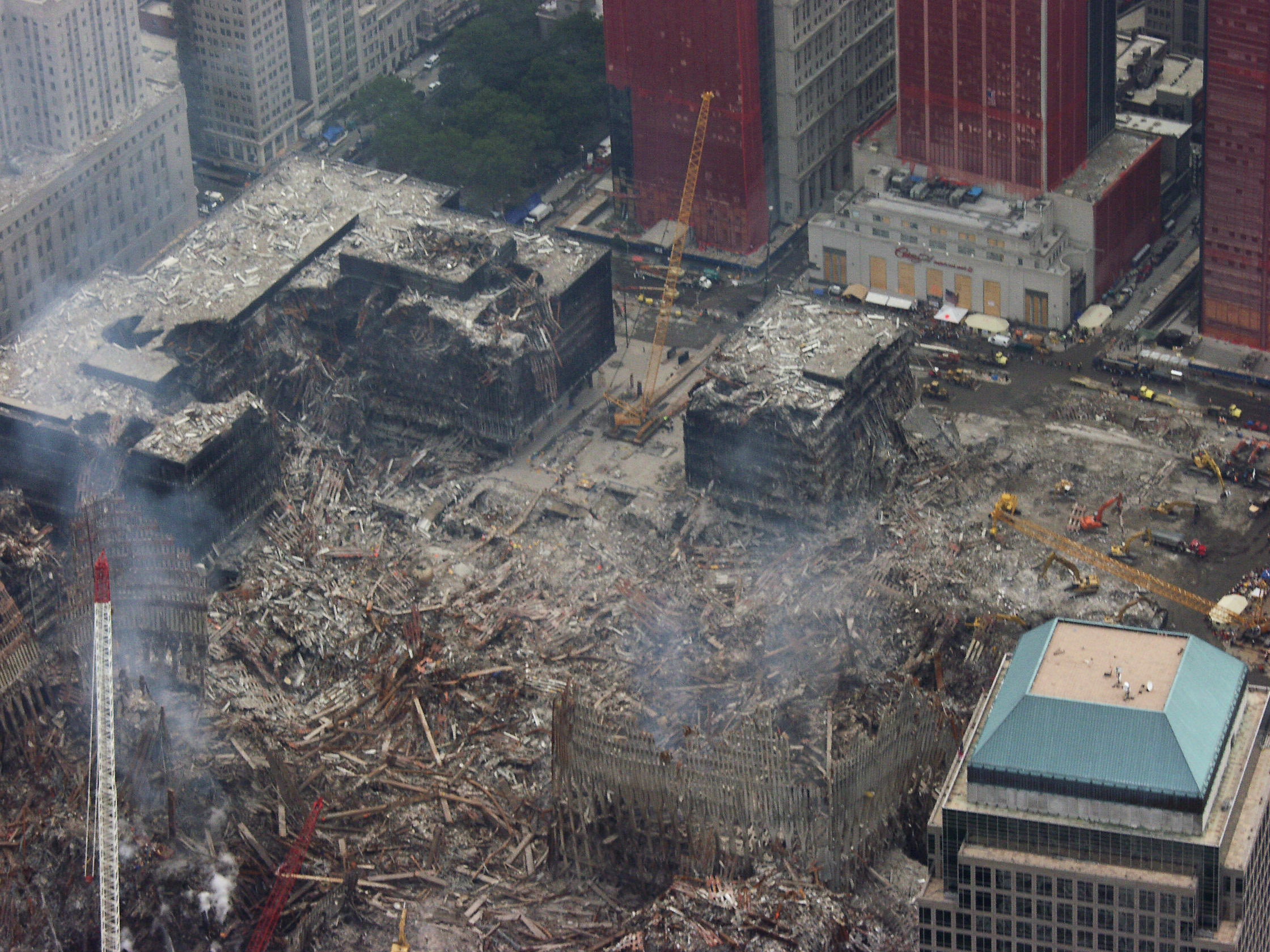 WTC 911 ground zero, 2240x1680px