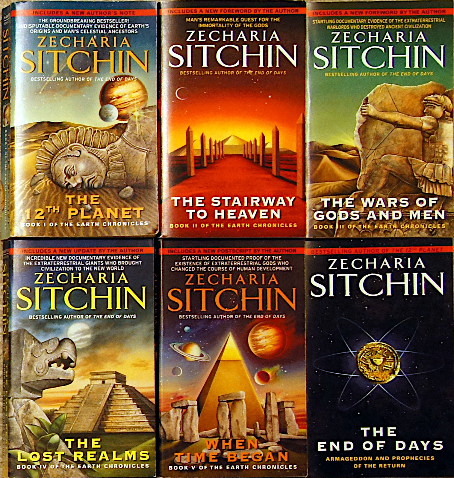 Zecharia Sitchin books