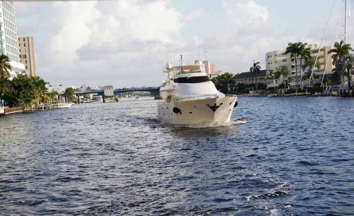 cruising up the intra-coastal