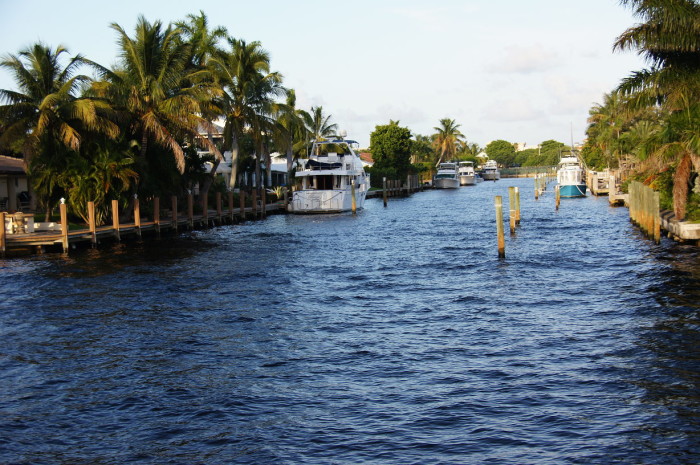 off the intra-coastal