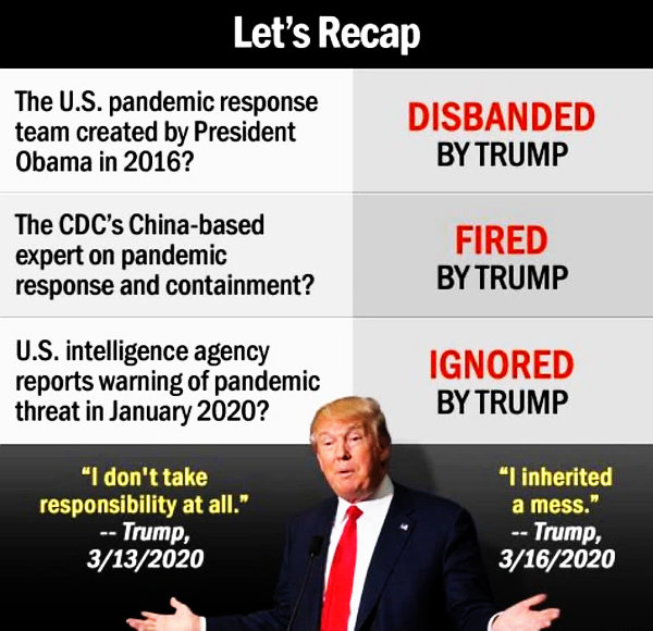 Recap: disbanded, fired, ignored