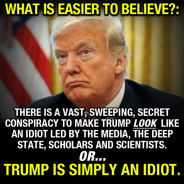 trump is an idiot